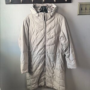 L.L. Bean Down Puffer Coat with Hood
